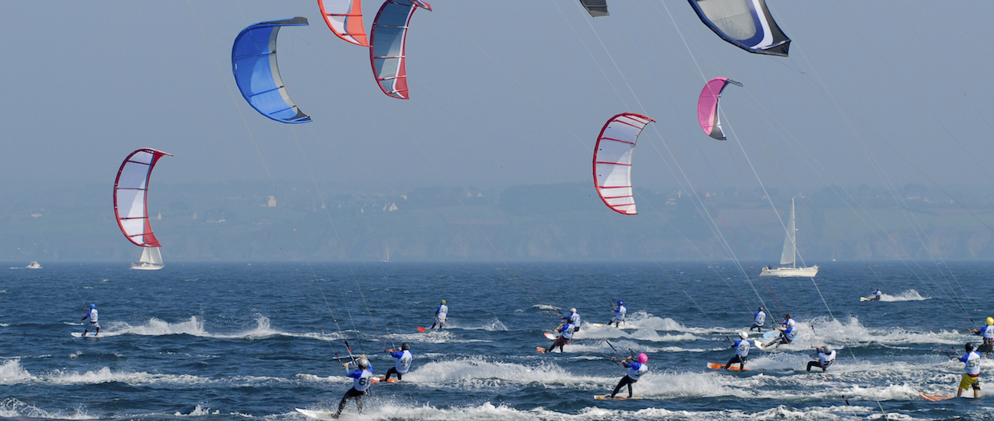 Sport van de maand: kitesurfen