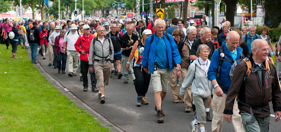 Wandelen goed voor de economie