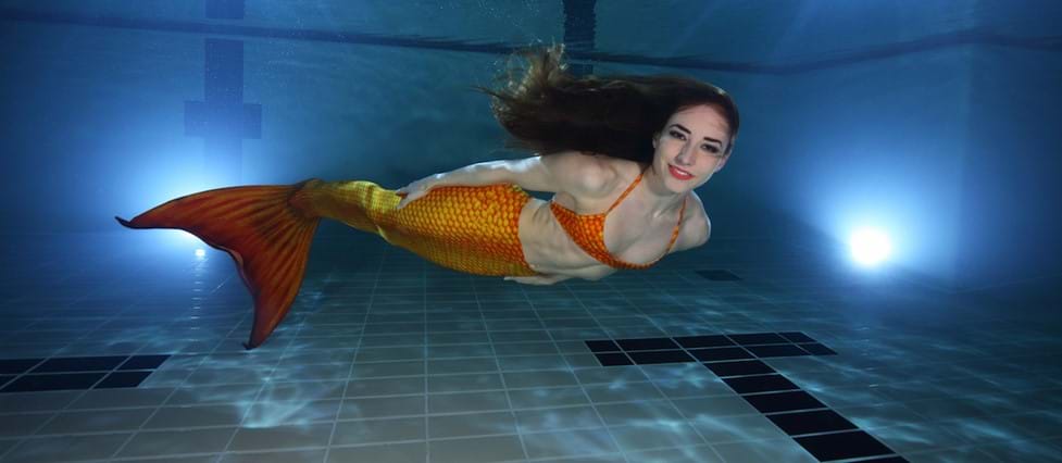 Nieuwe trend: mermaidfitness