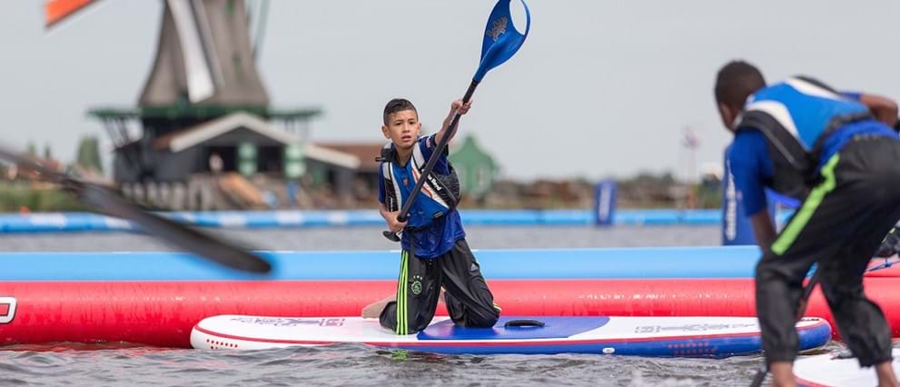 Nieuwe sport voor watersportfanaten: sup polo