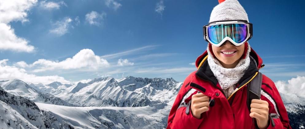 Bescherm je ogen met een goede ski- of zonnebril