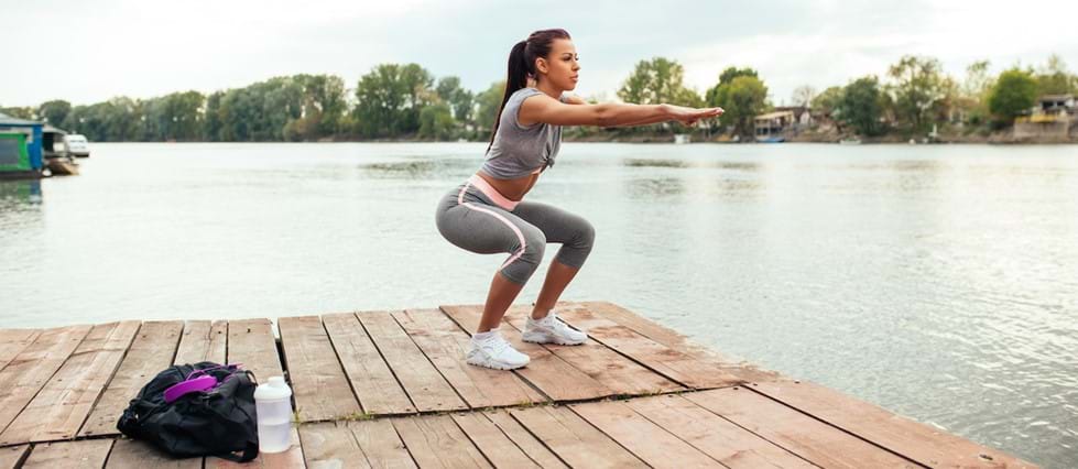Met welke oefening train je wat: de squat
