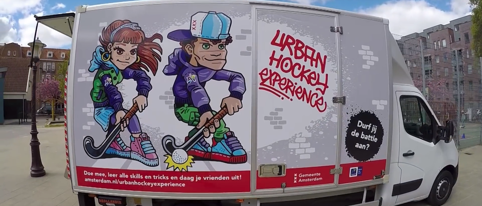 Speel een potje urban hockey bij de EK hockey