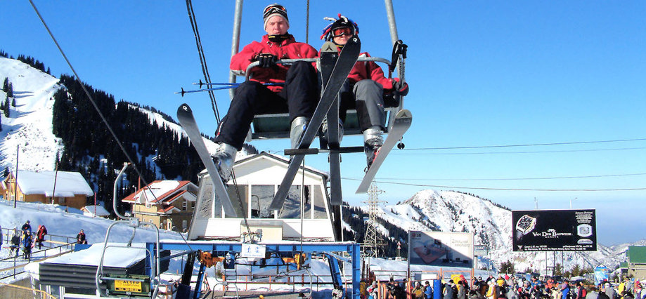 Voor het eerst op wintersport