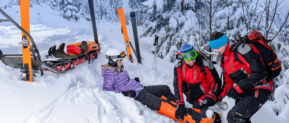 Helft jongeren niet zonder kleerscheuren terug van wintersport