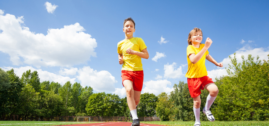 Wij kleuren geel zodat alle kinderen kunnen sporten