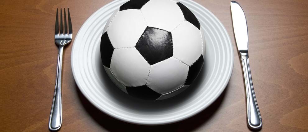 Voeding steeds belangrijker in het voetbal